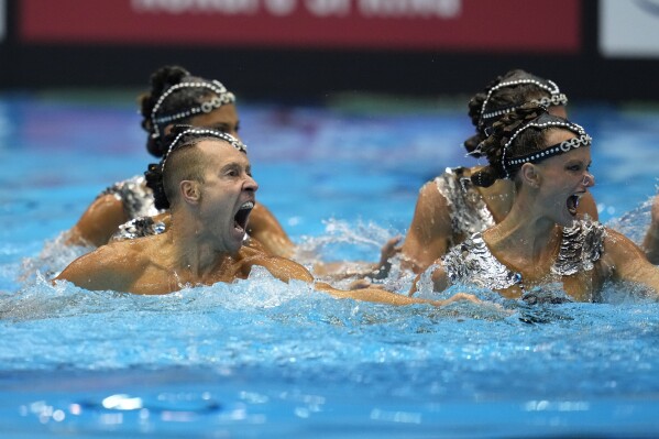 Men to compete in artistic swimming at Olympics for first time
